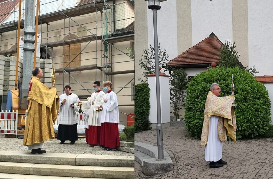 Fronleichnam 2020 Alburg und Feldkirchen
