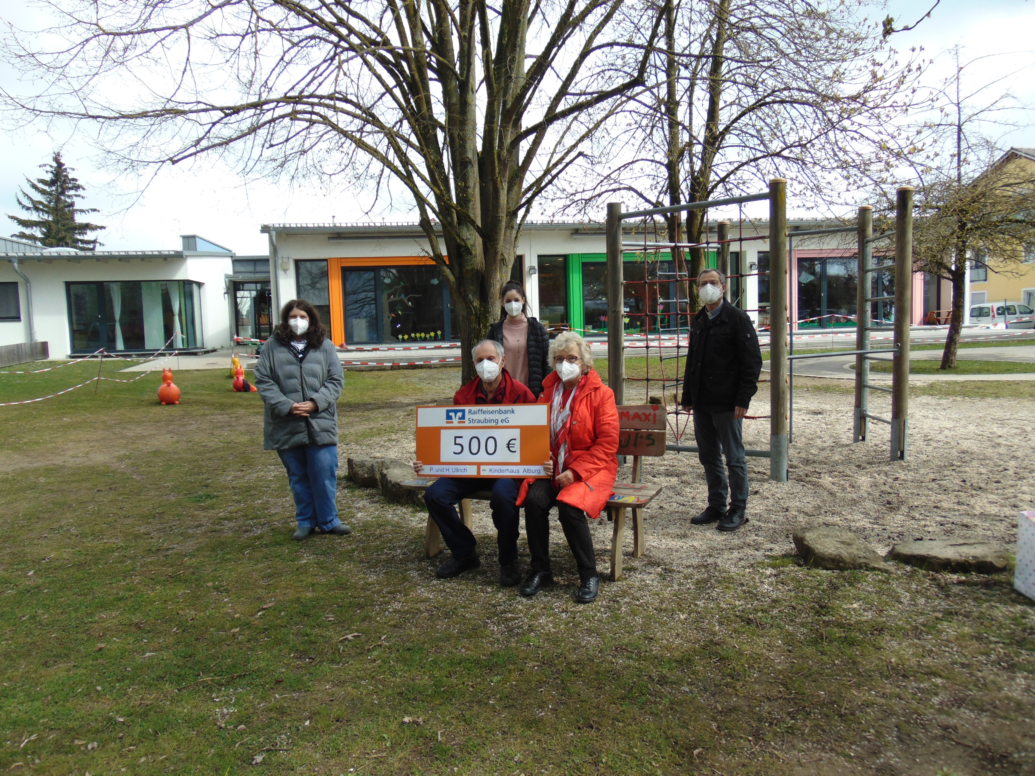 Spendenübergabe Kinderhaus St. Stephan 2021