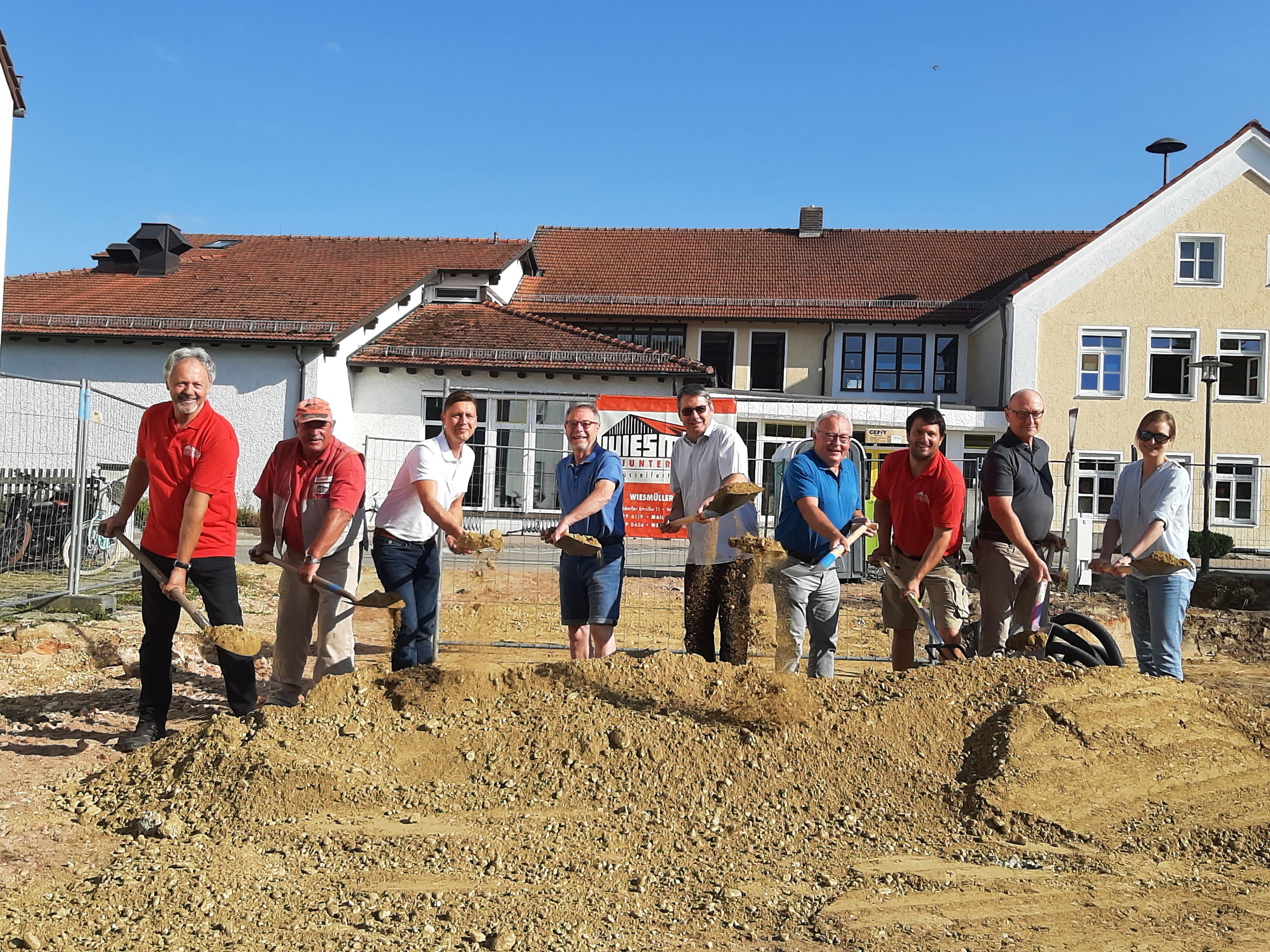 Spatenstich Pfarrheim FK 2023